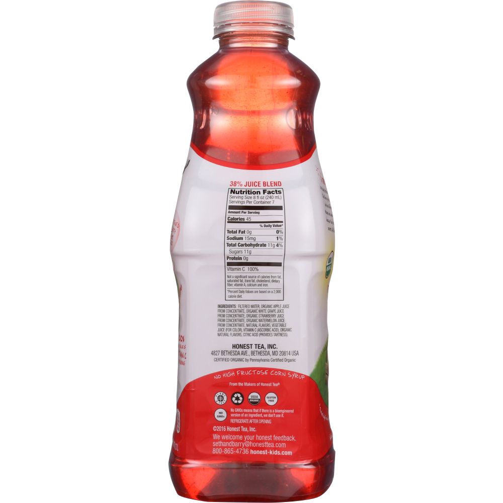 HONEST TEA: Organic Super Fruit Punch, 59 oz