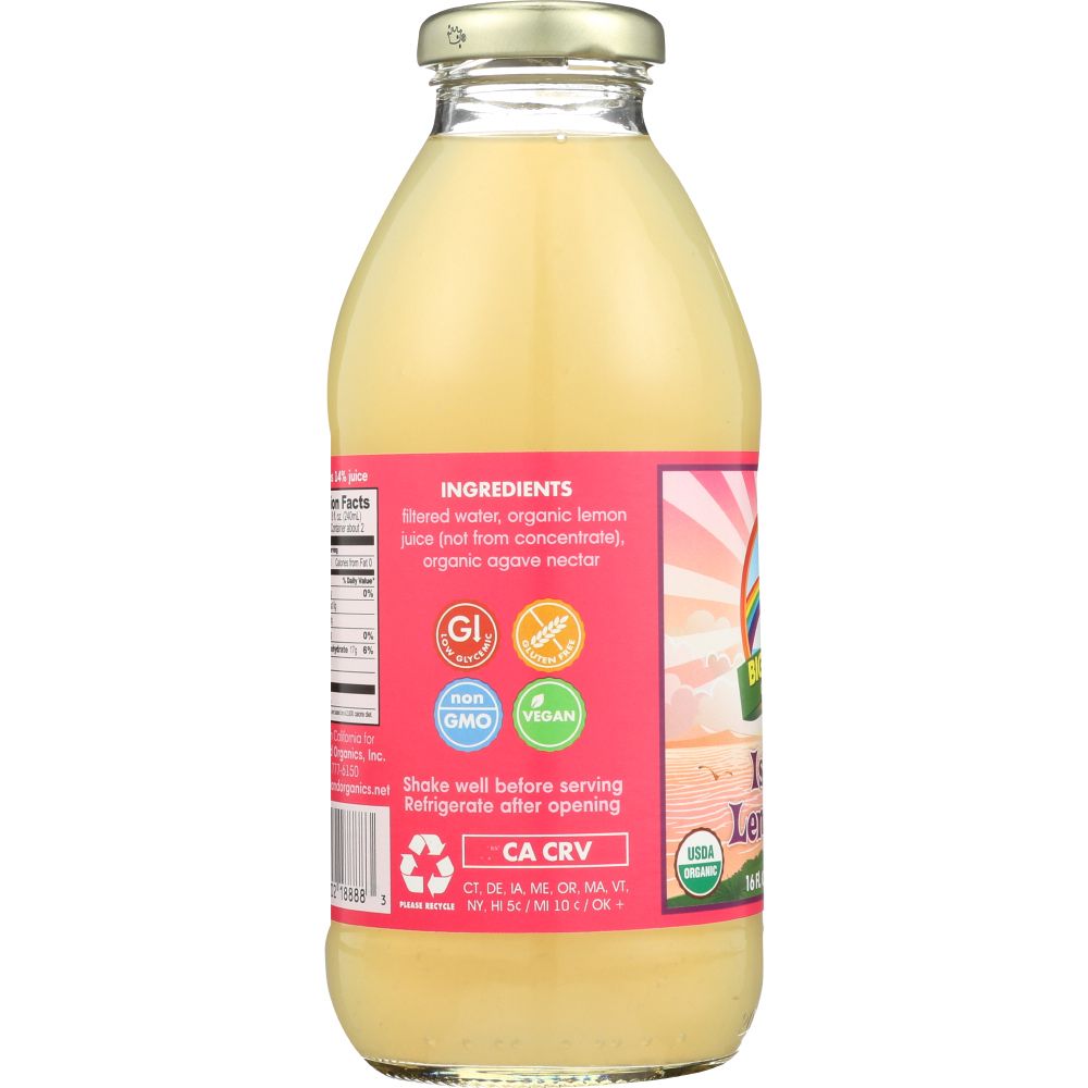 BIG ISLAND ORGANICS: Island Lemonade Organic Juice, 16 oz