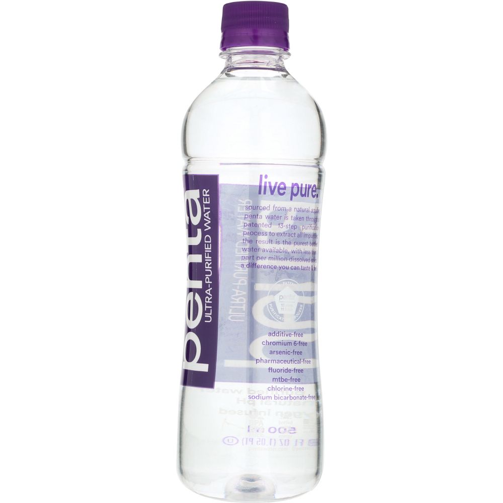 PENTA: H20 Ultra Purified Drinking Water, 16.9 oz