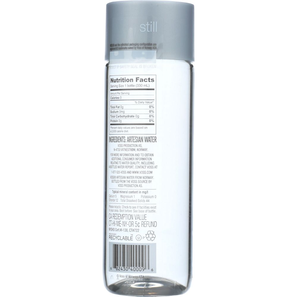 VOSS: Artesian Water, 11.16 oz