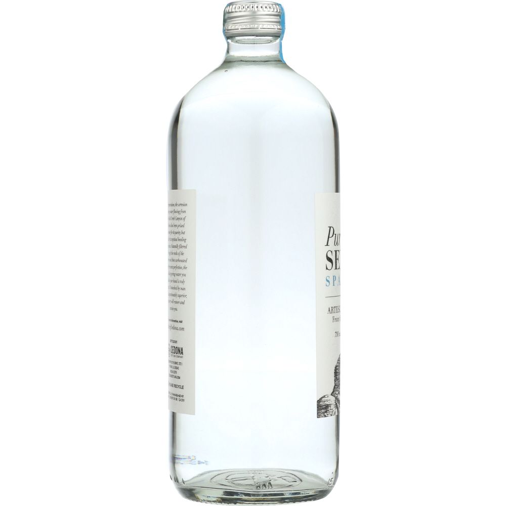 PURELY SEDONA: Sparkling Artesian Spring Water, 25.4 oz