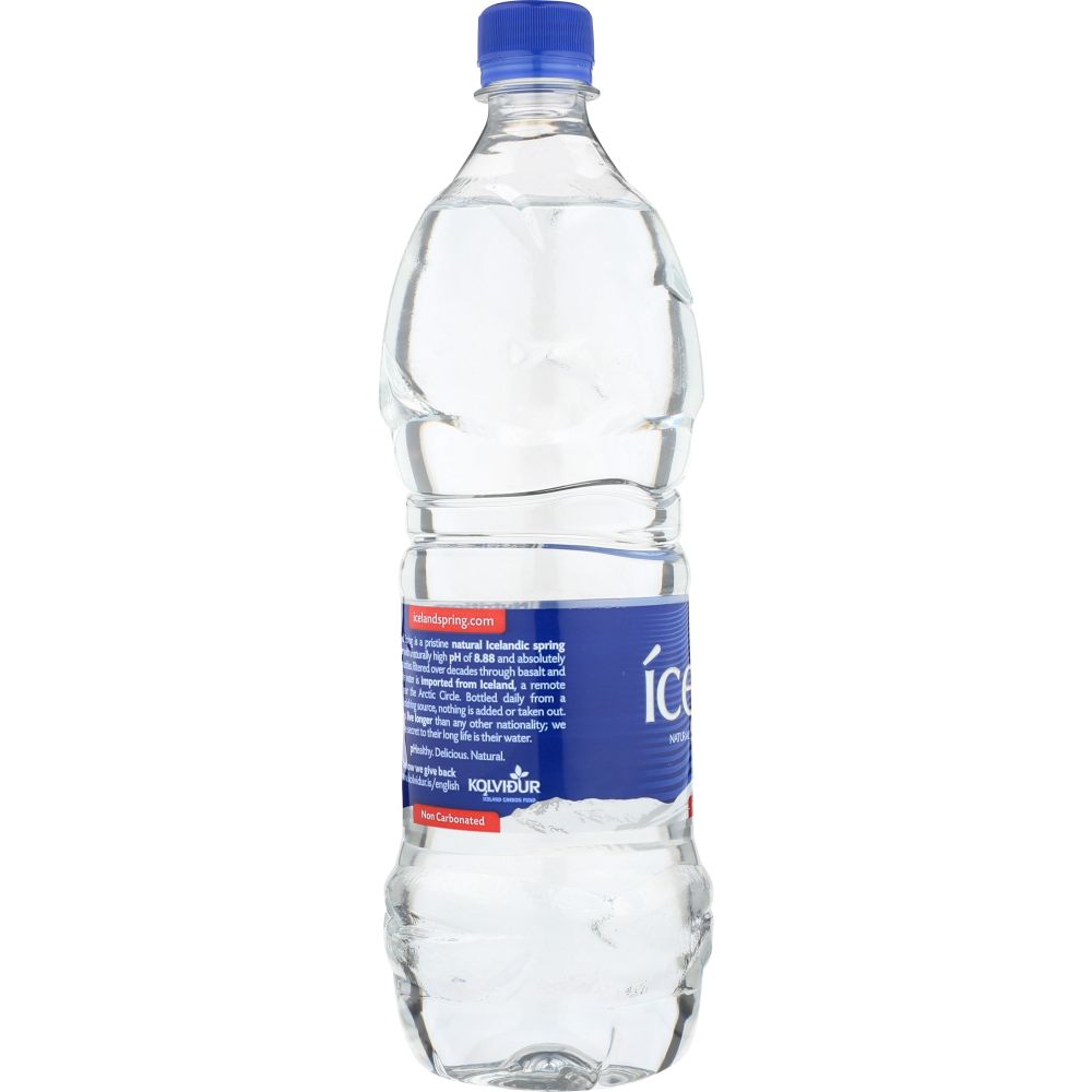ICELAND SPRING: Natural Spring Water, 33.8 oz