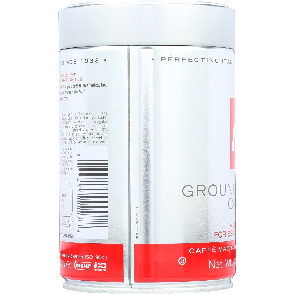 ILLYCAFFE: Coffee Ground Normale Fine, 8.8 oz