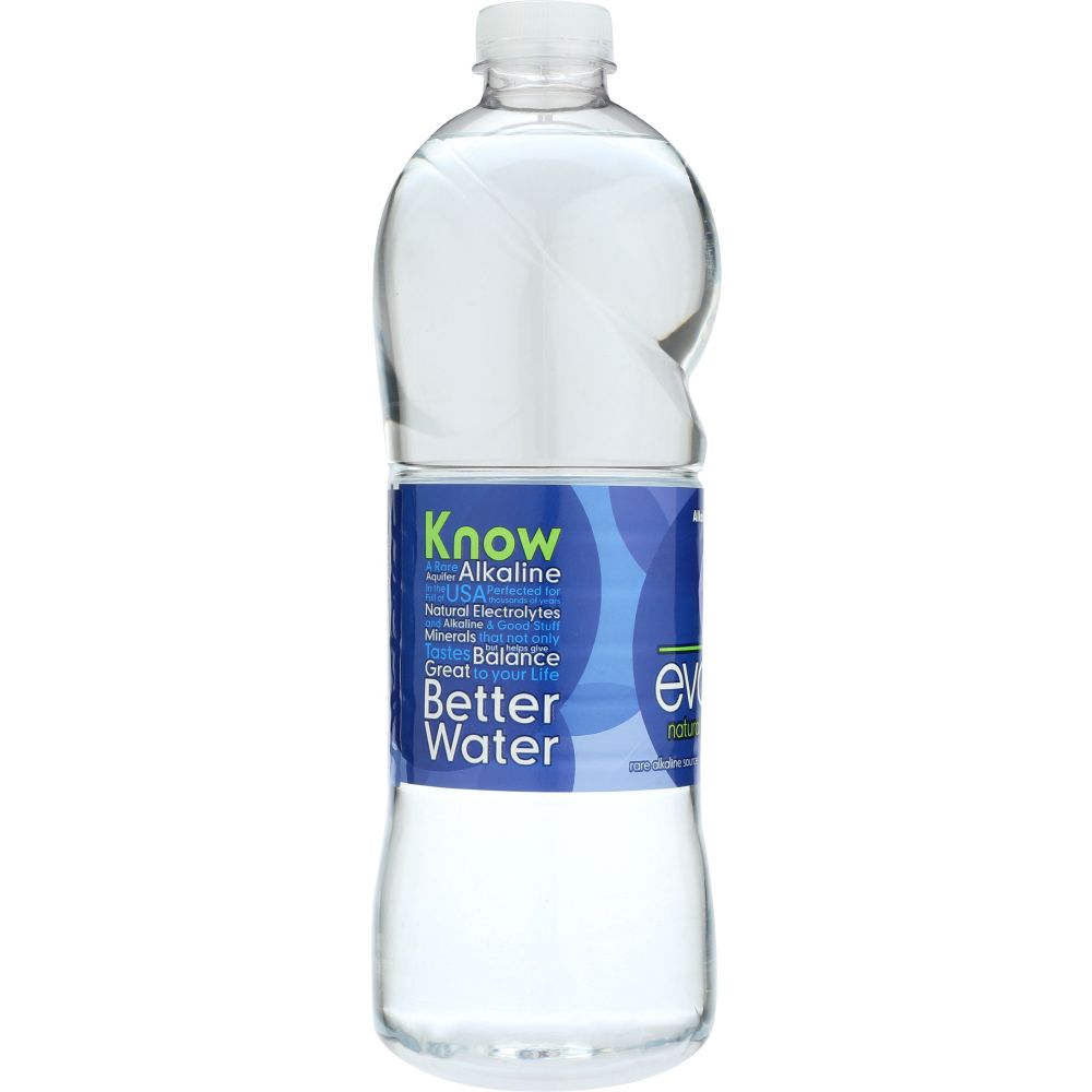 EVAMOR: Naturally Alkaline Artesian Water, 64 oz