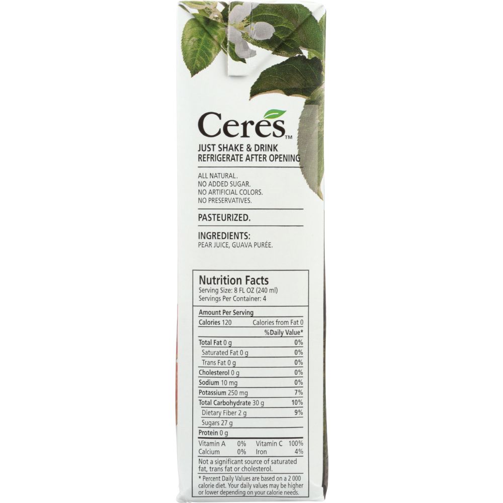 CERES: Juice Guave, 33.8 oz