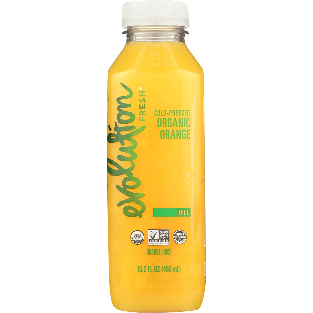 EVOLUTION: Organic Orange Juice, 15.20 oz