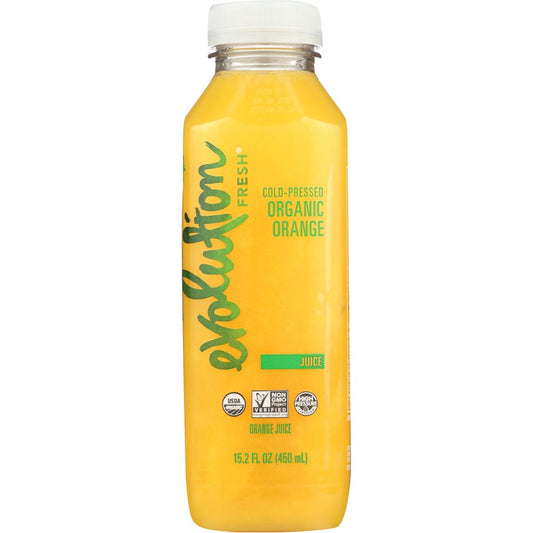 EVOLUTION: Organic Orange Juice, 15.20 oz