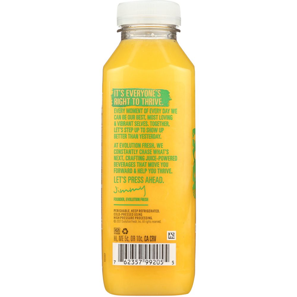 EVOLUTION: Organic Orange Juice, 15.20 oz