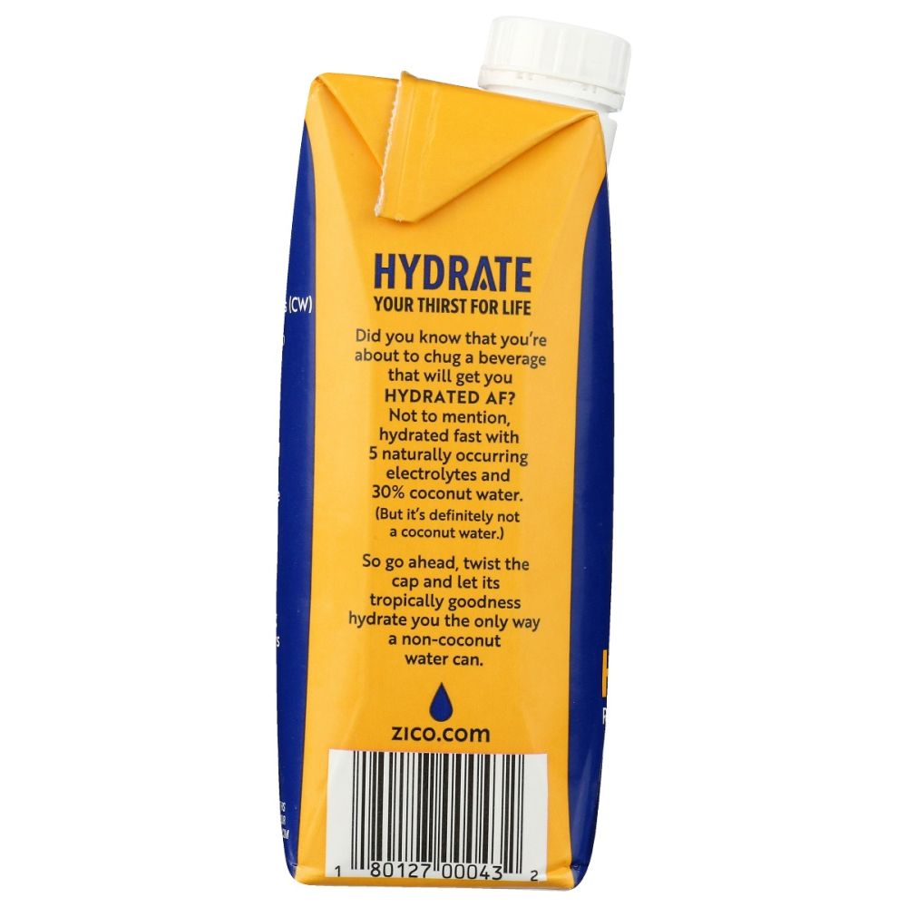 ZICO: Water Hydrate Tropical, 16.9 fo