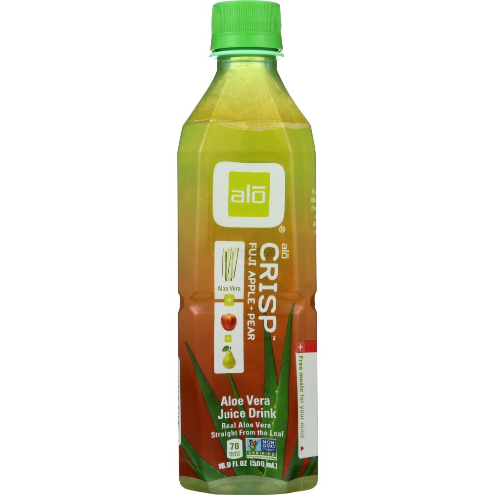 ALO: Crisp Fuji Apple + Pear Juice , 16.9 oz