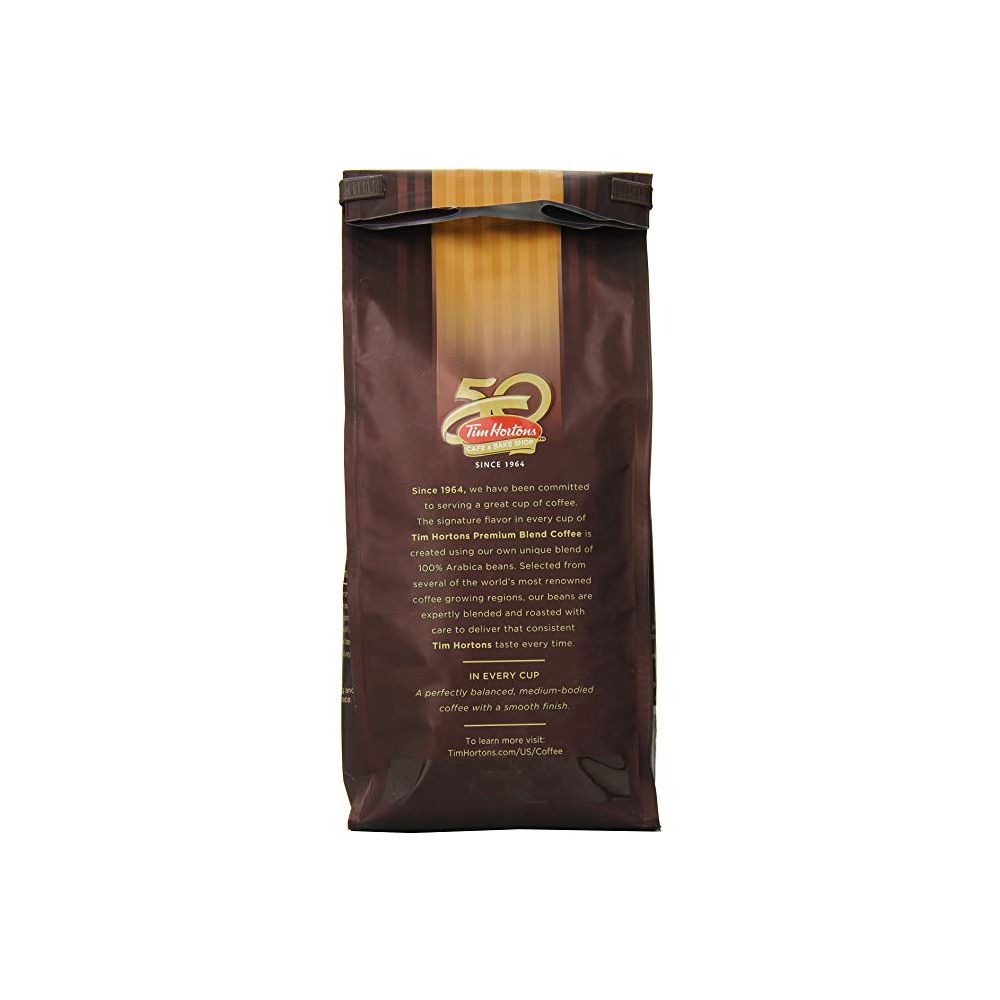 TIM HORTON: Coffee Whole Bean 100% Arabica, 12 oz