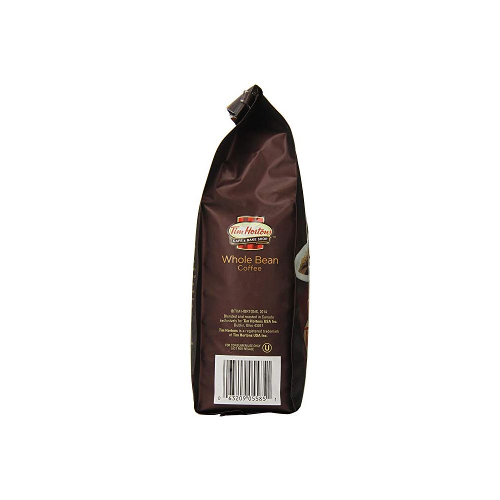 TIM HORTON: Coffee Whole Bean 100% Arabica, 12 oz