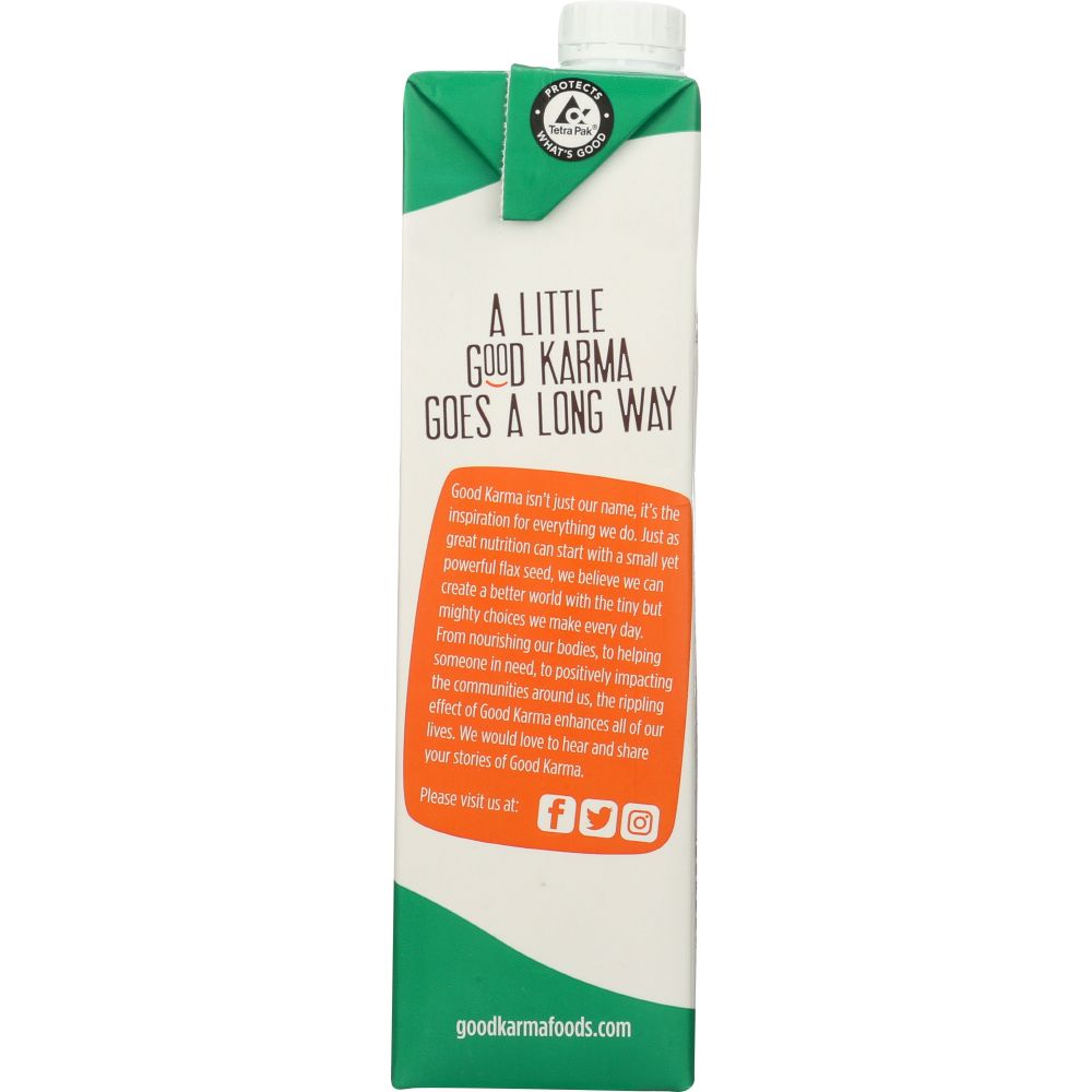 GOOD KARMA: Flax Milk Protein Unsweetened, 32 fo