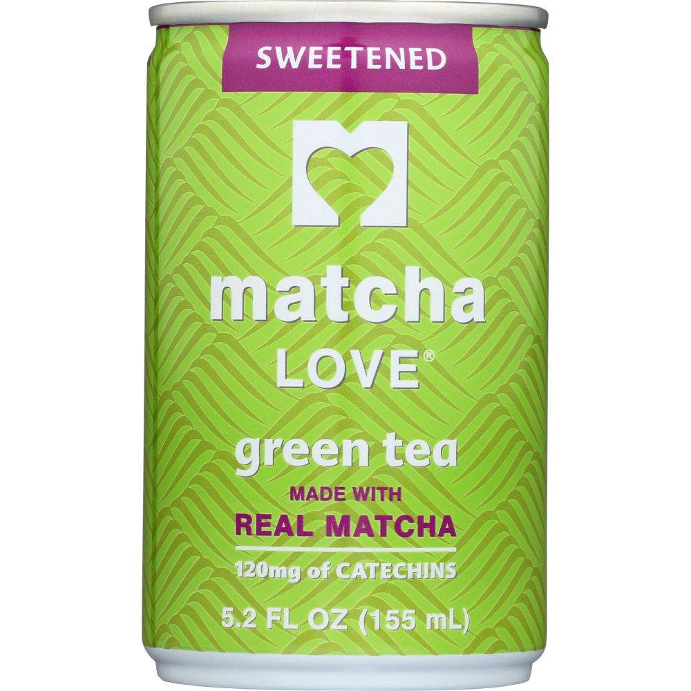 MATCHA LOVE: Japanese Matcha + Green Tea Sweetened, 5.2 fo