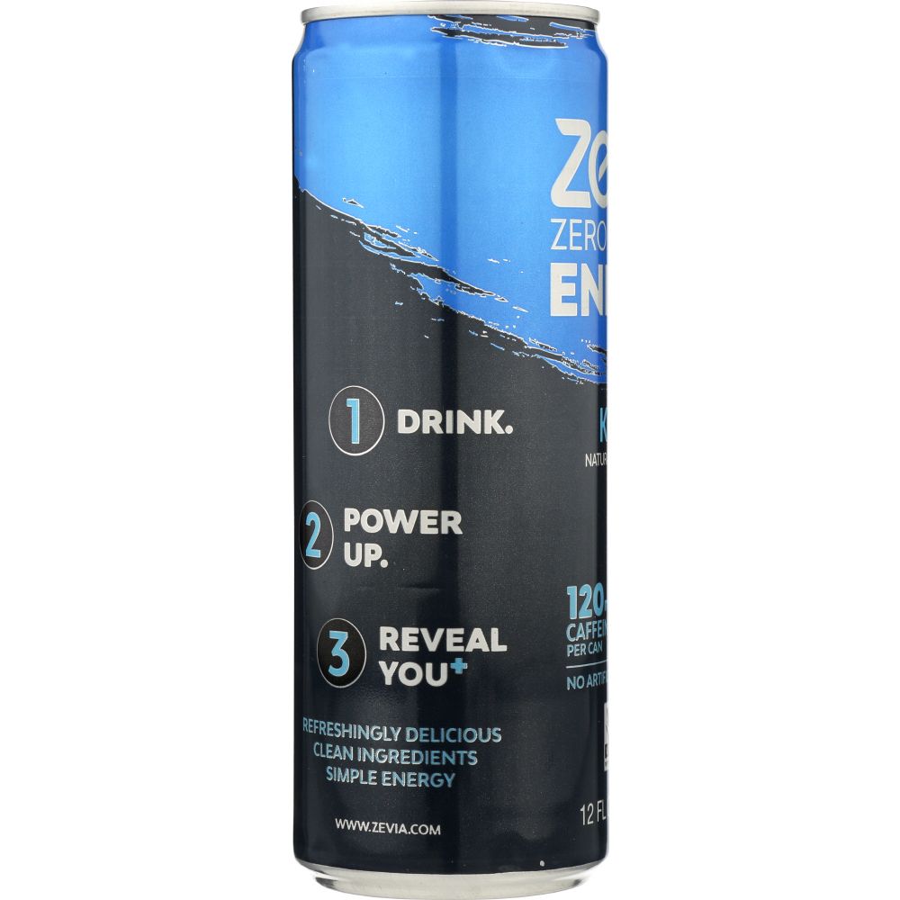 ZEVIA: Energy Kola Zero Calorie, 12 oz