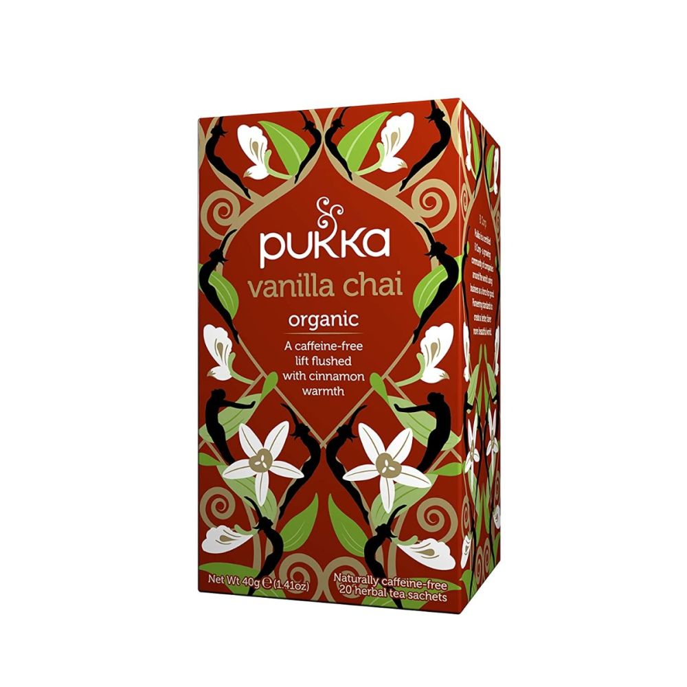 PUKKA HERBS: Organic Vanilla Chai Tea, 20 bg