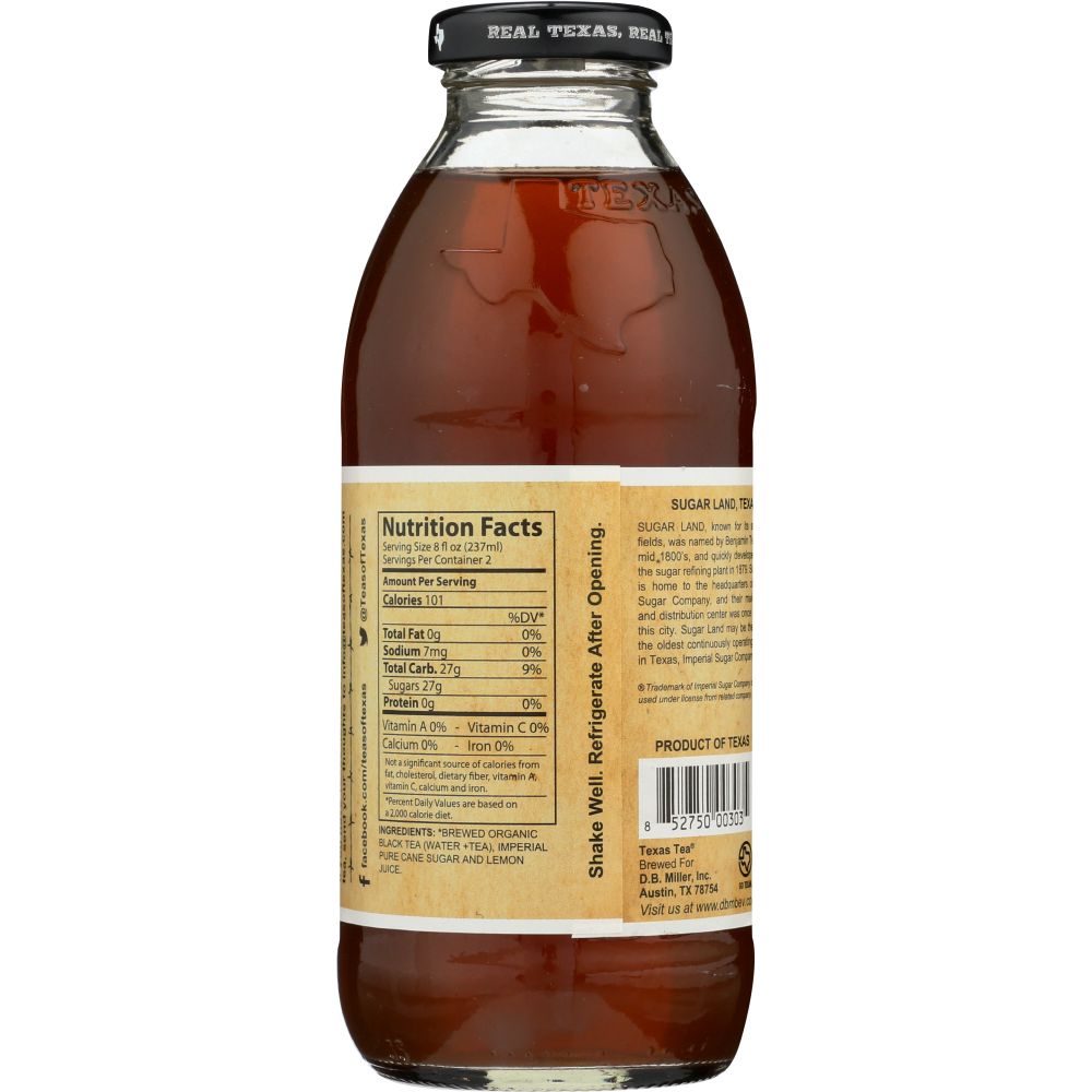 TEXAS TEA: Sugar Land Sweet Tea, 16 Oz