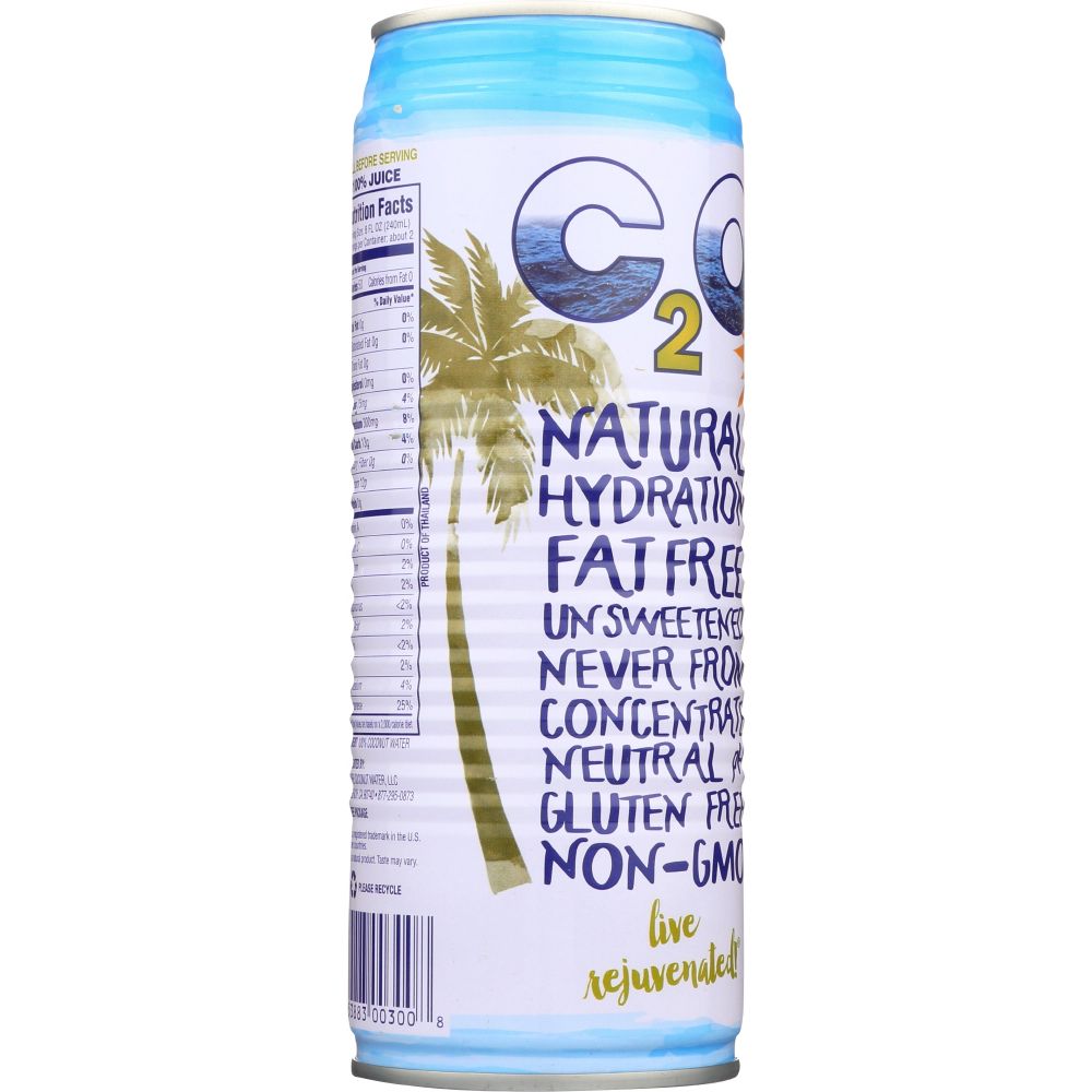 C20: Pure Coconut Water, 17.5 oz