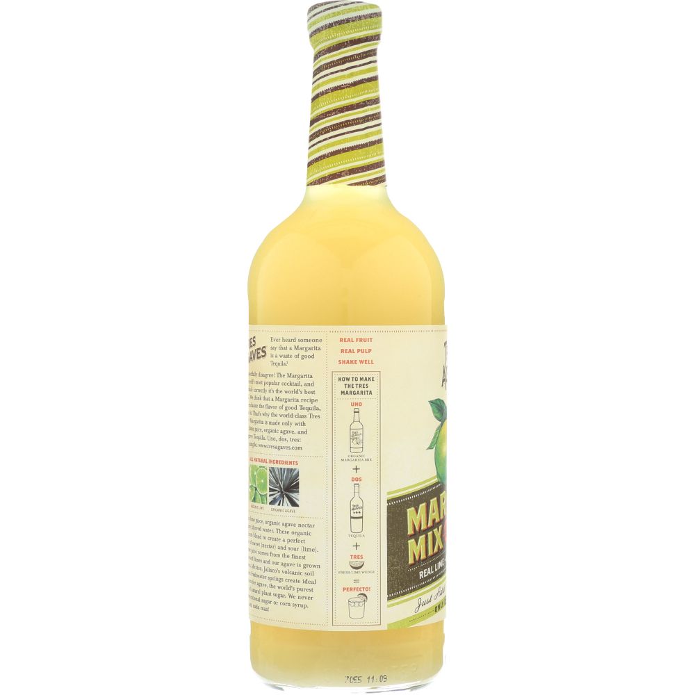 TRES AGAVES: Organic Margarita Mix, 33.8 oz