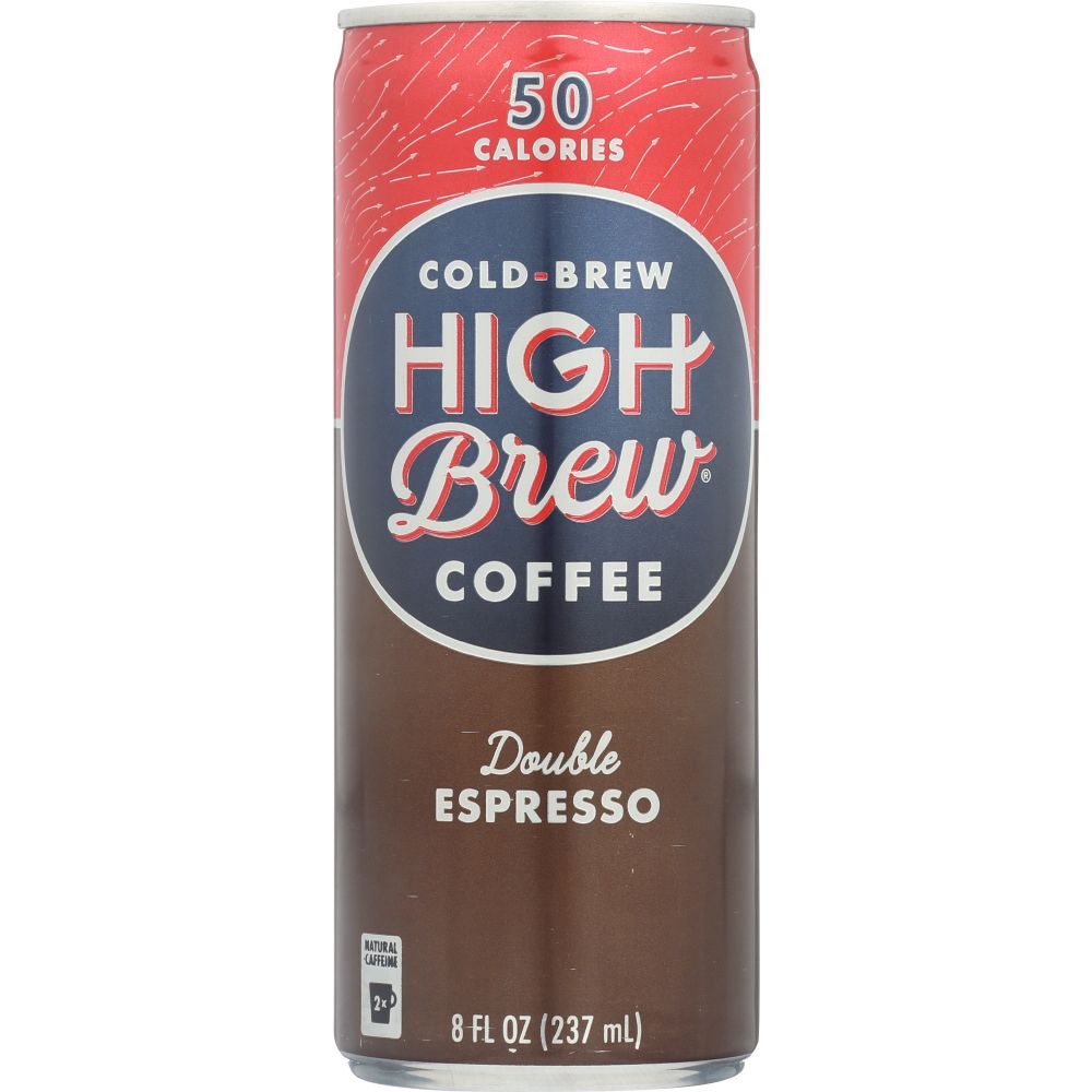 HIGH BREW: Cold-Brew Coffee Double Espresso, 8 oz