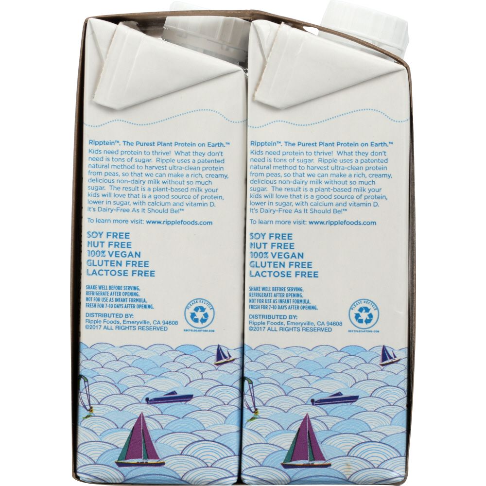 RIPPLE: Milk Aseptic Original 4-8 fl oz, 32 fl oz