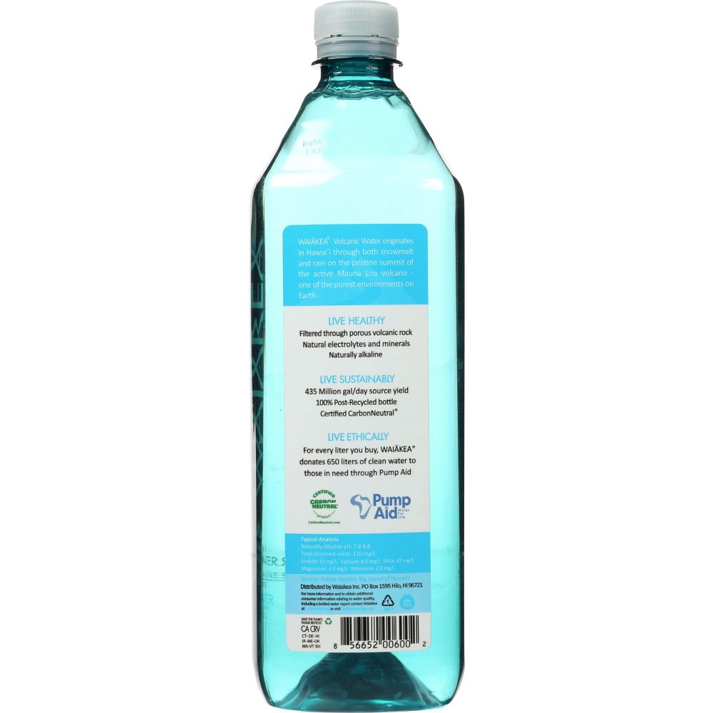 WAIAKEA HAWAIIAN: Water Hawaiian Volcanic, 1 lt