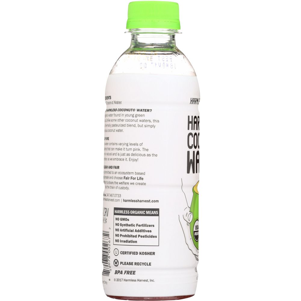 HARMLESS HARVEST: Coconut Water, 8.75 oz