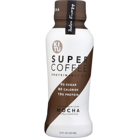 SUNNIVA SUPER COFFEE: Coffee Mocha Dark Bottle, 12 oz