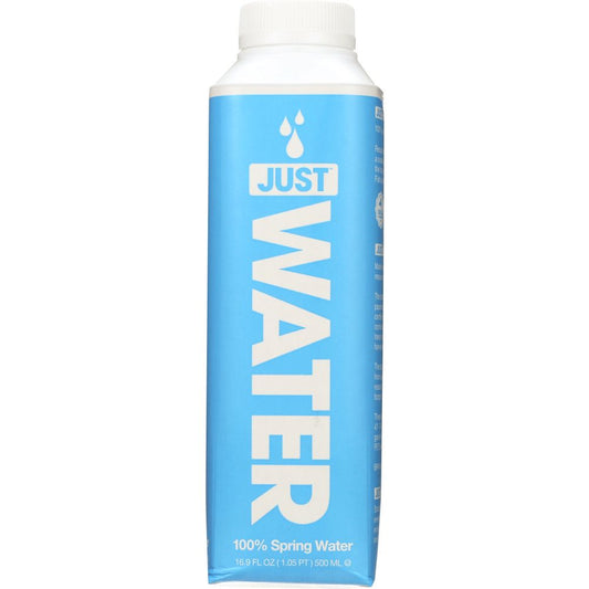 JUST WATER: Spring Water, 16.9 oz