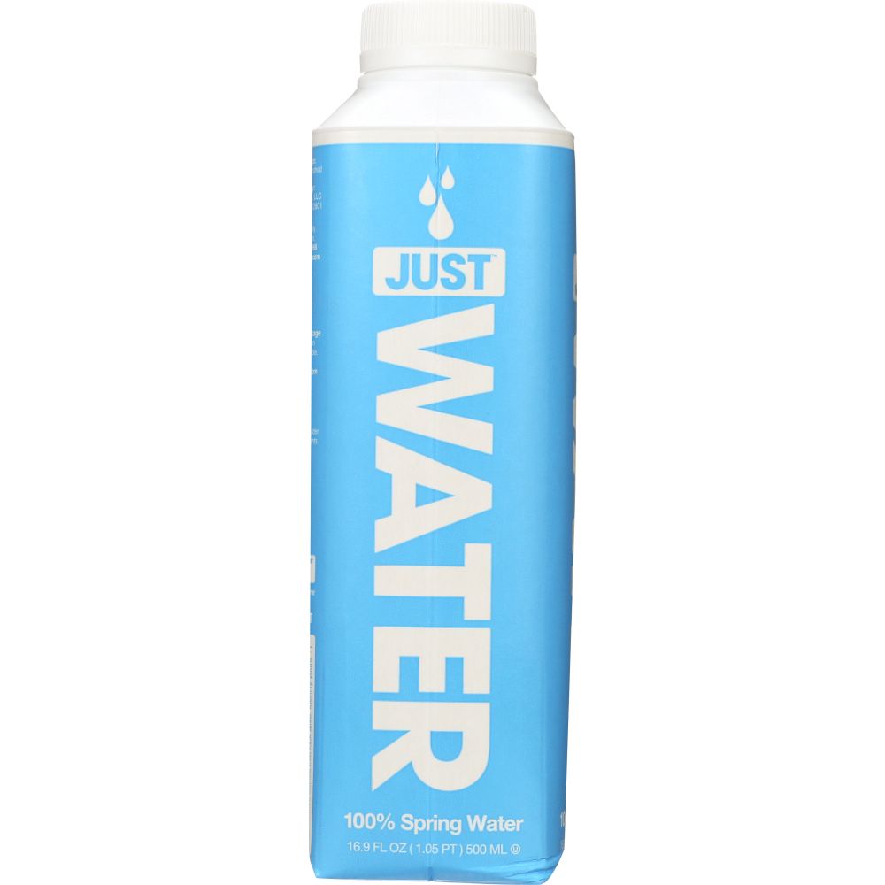 JUST WATER: Spring Water, 16.9 oz