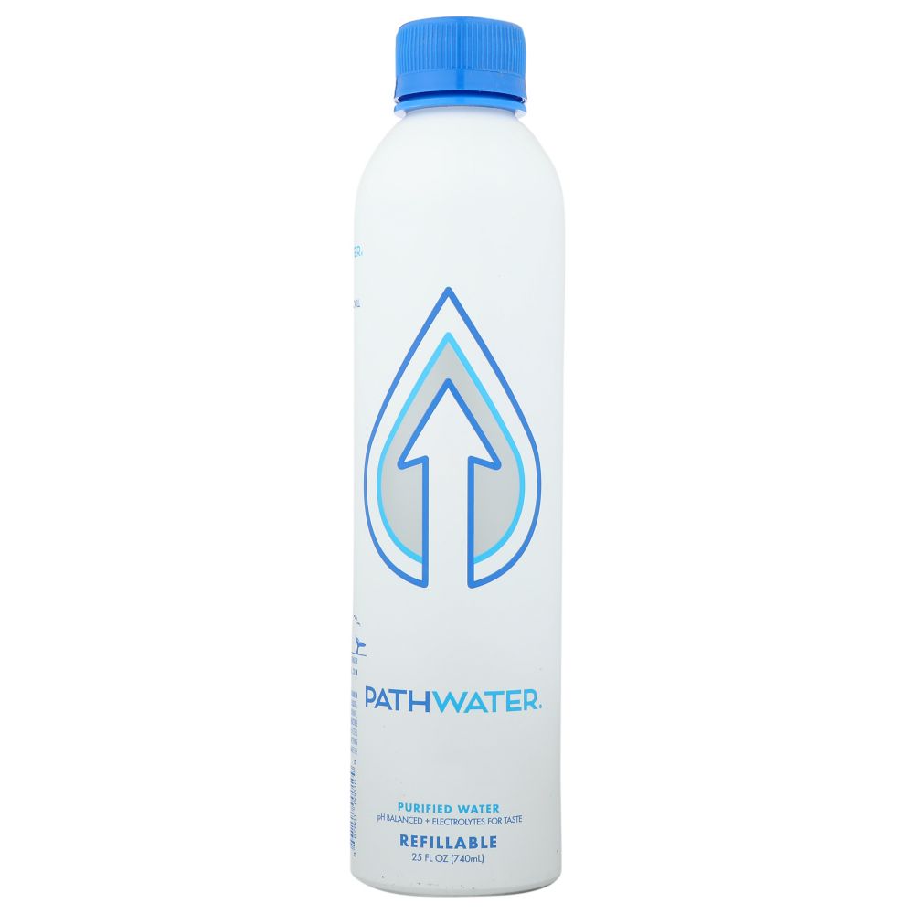 PATHWATER: Purified Water Aluminum Bottle, 25 fo