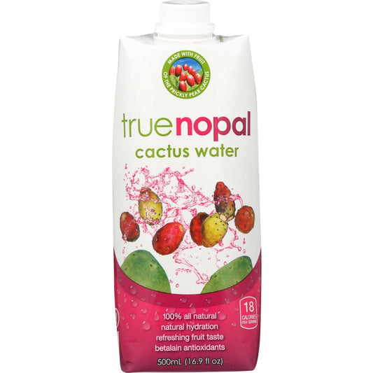 TRUE NOPAL: Cactus Water No Added Sugar, 16.9 oz