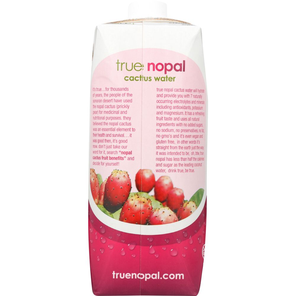 TRUE NOPAL: Cactus Water No Added Sugar, 16.9 oz