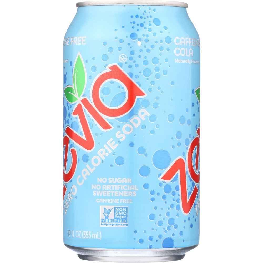 ZEVIA: Zero Calorie Soda Caffeine Free Cola 6-12 fl oz, 72 fl oz