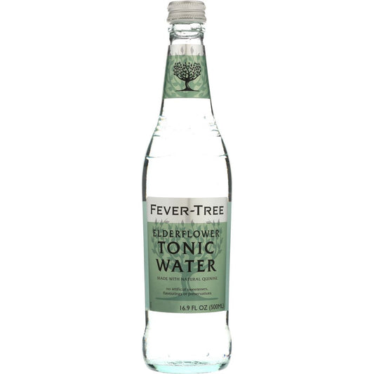 FEVER TREE: Elderflower Tonic Water, 16.9 oz