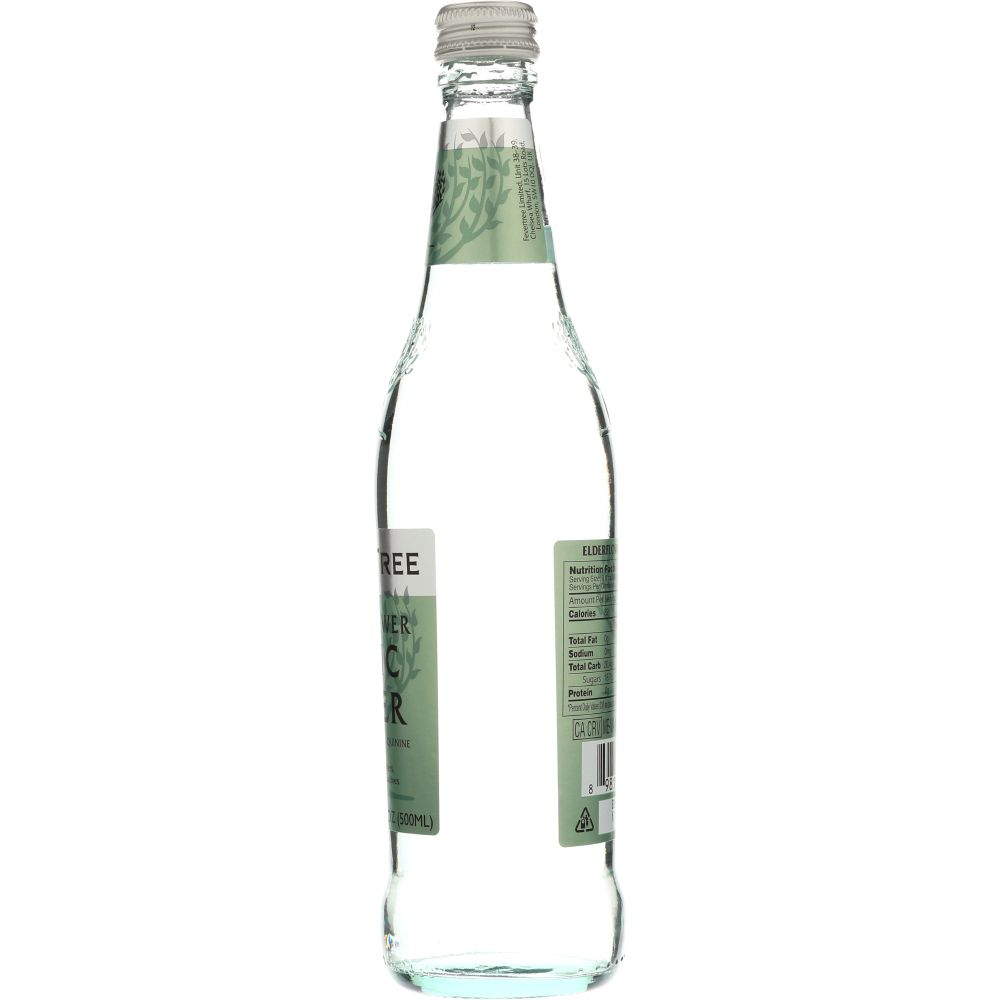 FEVER TREE: Elderflower Tonic Water, 16.9 oz