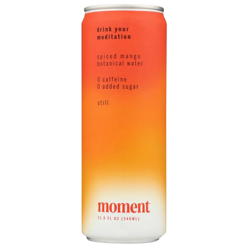 MOMENT: Water Still Botanical Spiced Mango, 11.5 fo