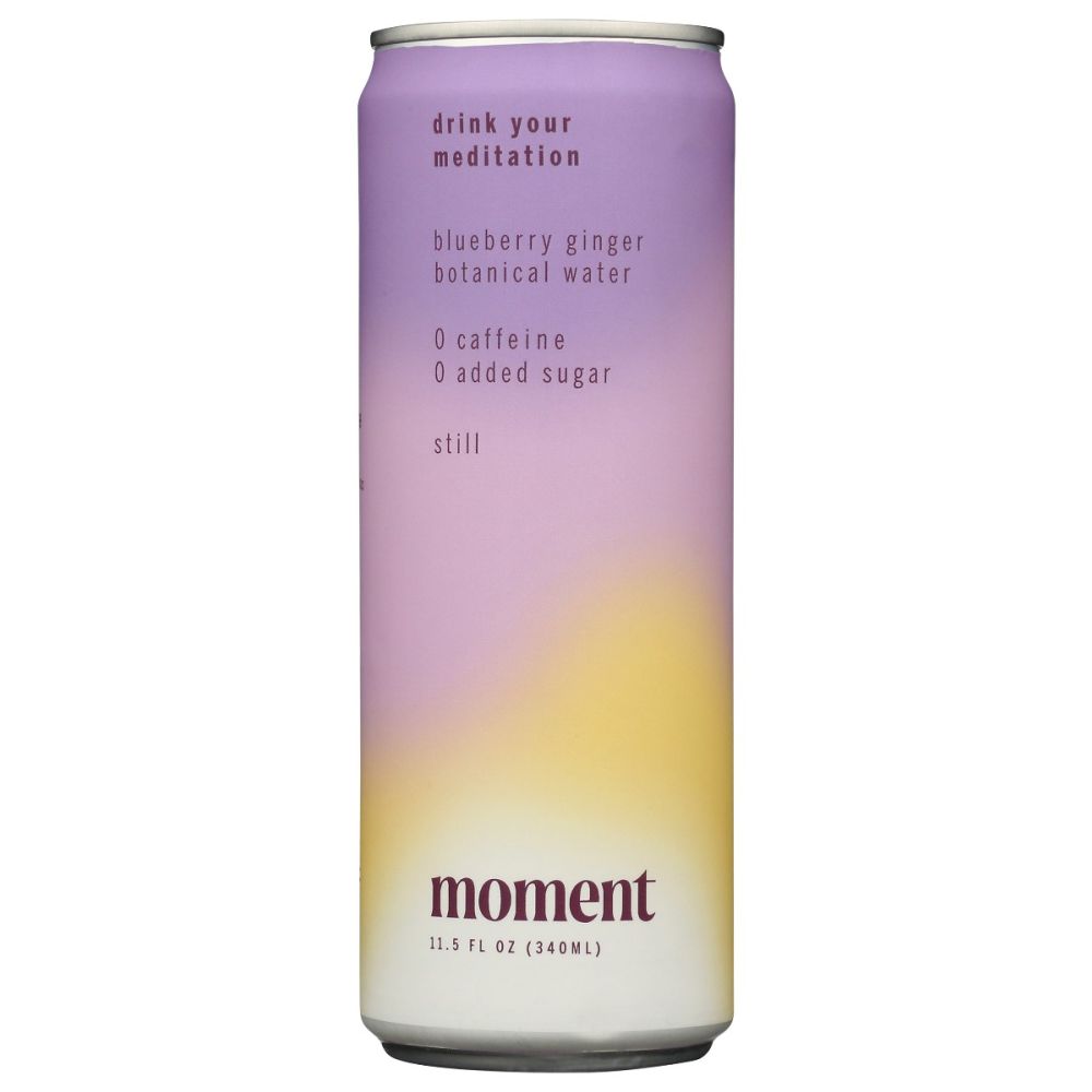 MOMENT: Water Still Botanical Blueberry Ginger, 11.5 fo