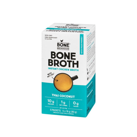 BONE BREWHOUSE: Thai Coconut Chicken Bone Broth, 2.82 oz