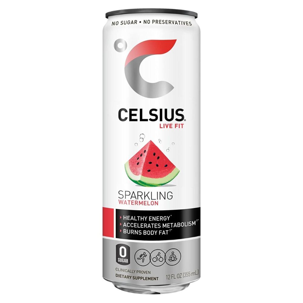 CELSIUS: Live Fit Sparkling Watermelon, 12 oz