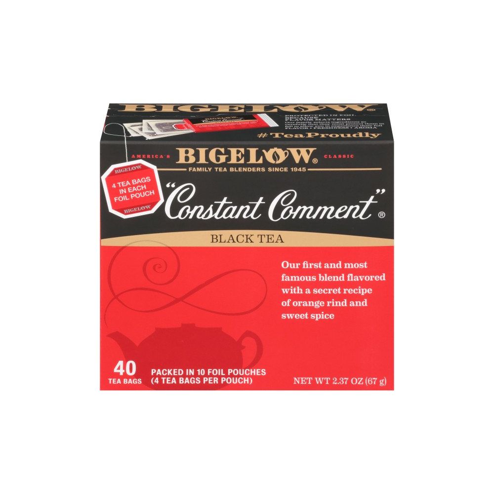 BIGELOW: Constant Comment Black Tea 40 Count, 2.37 oz