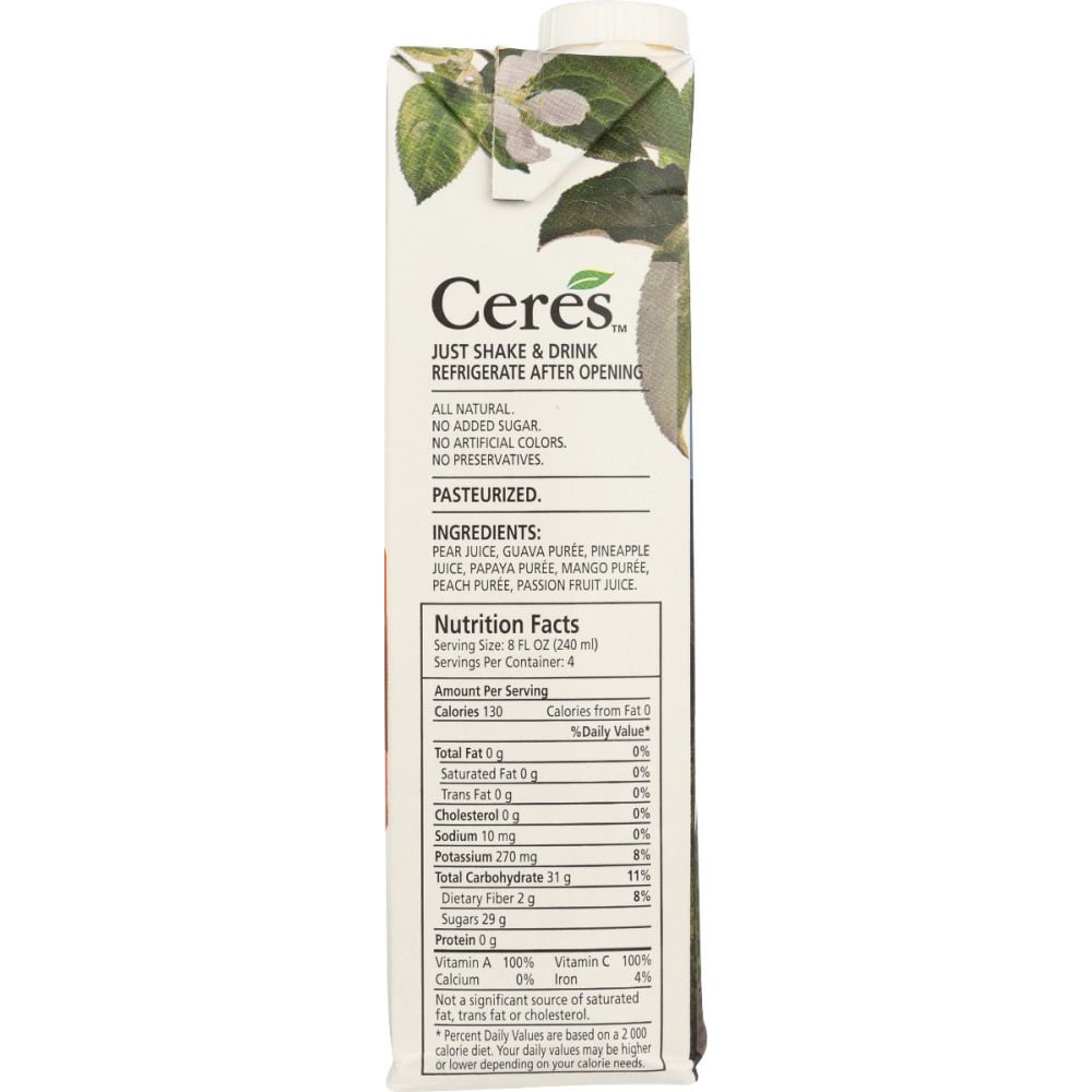 CERES: Fruit Medley Juice, 33.8 fo