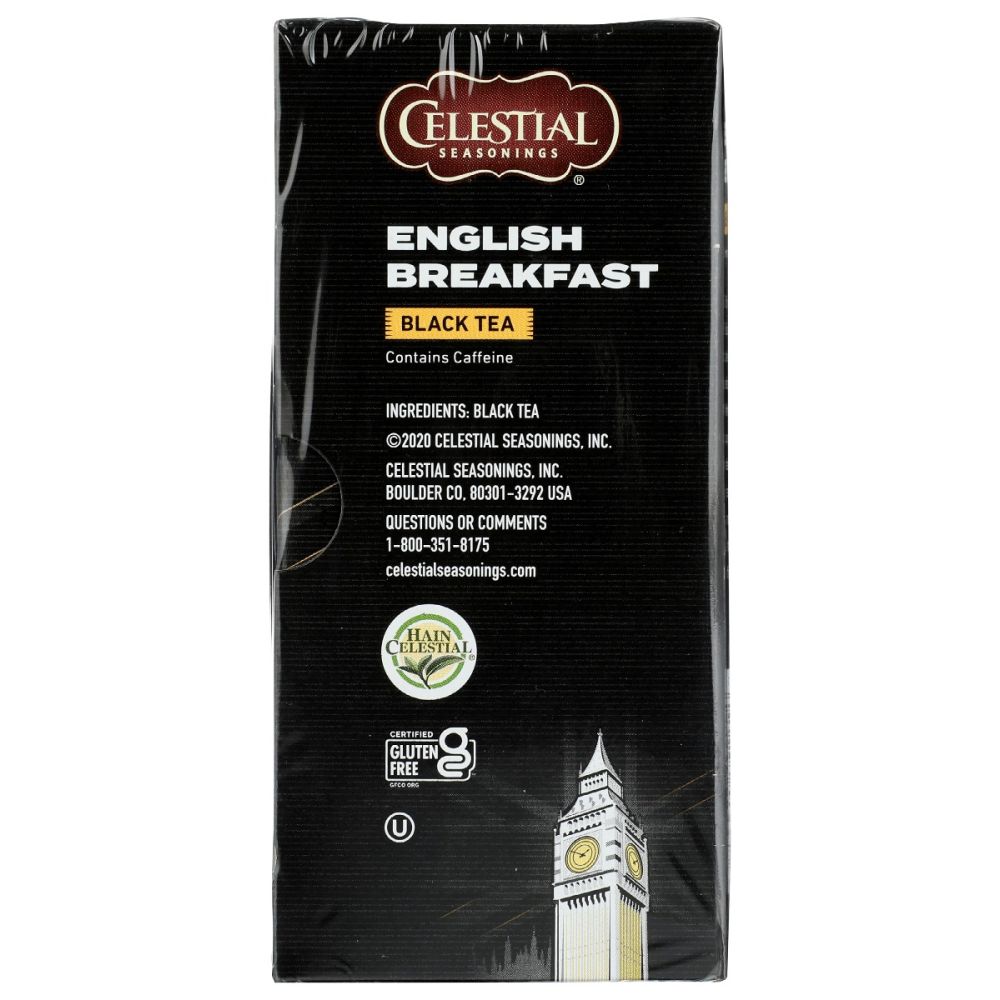 CELESTIAL SEASONINGS: English Breakfast Black Tea, 20 bg