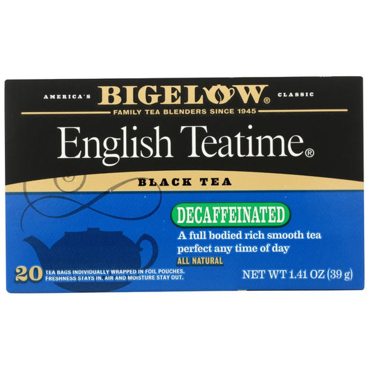 BIGELOW: English Teatime Decaf, 1.41 oz