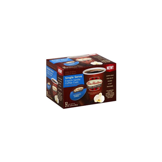 TIM HORTON: Coffee Single Serve French Vanilla, 4.23 oz