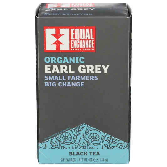 EQUAL EXCHANGE: Earl Grey Tea Organic, 20 bg