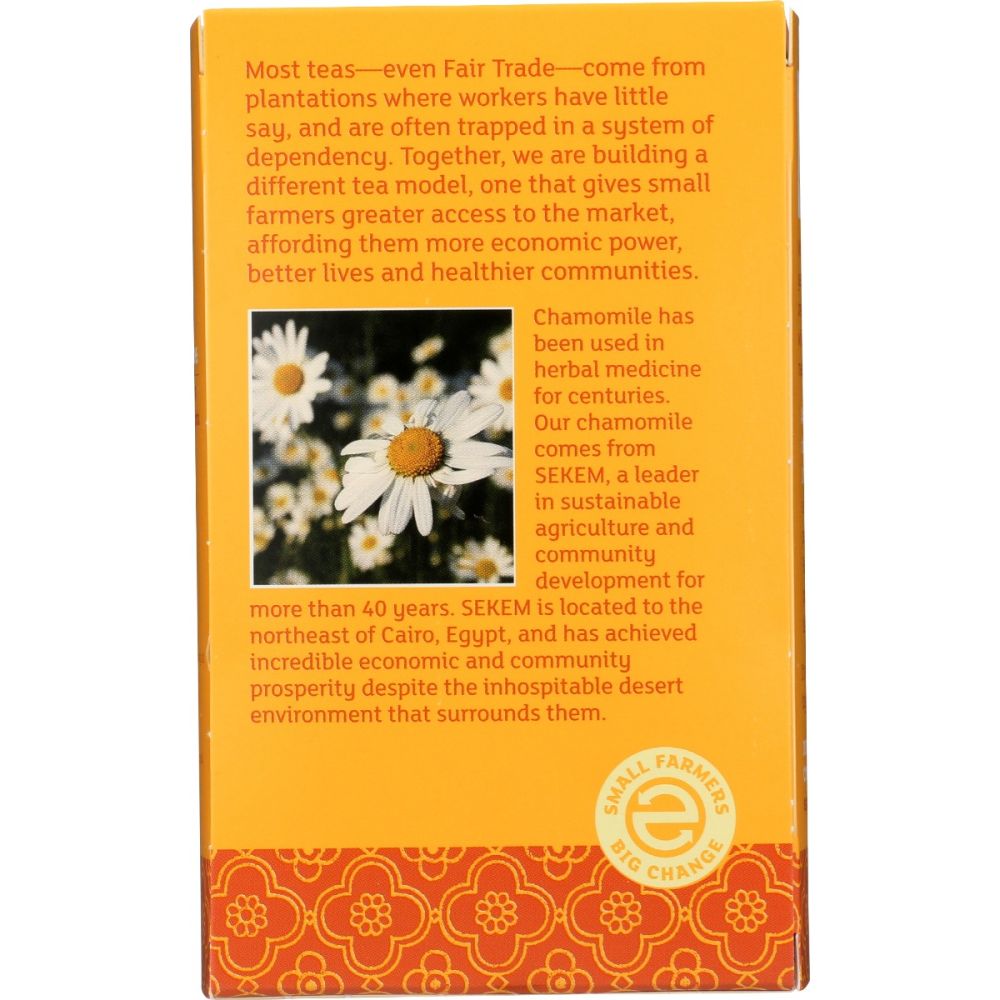 EQUAL EXCHANGE: Tea Chamomile Organic, 20 bg