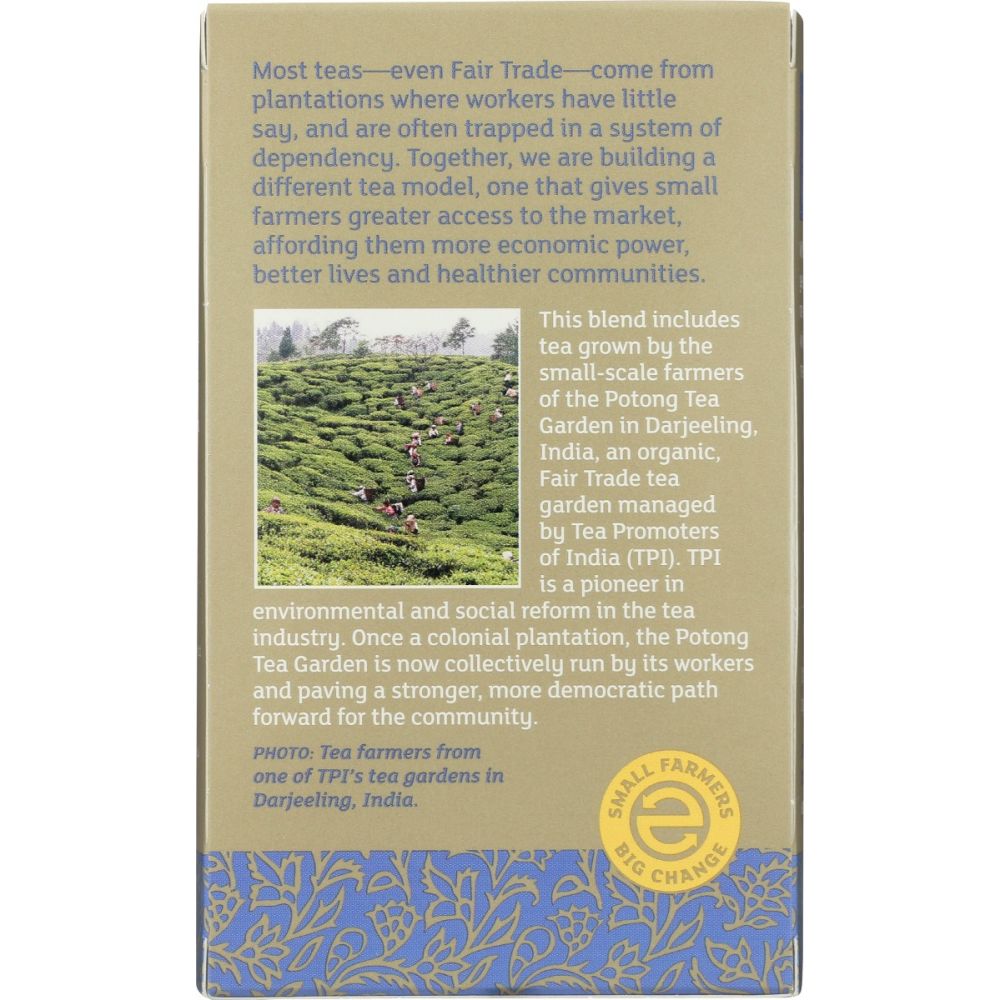 EQUAL EXCHANGE: English Breakfast Tea Decaf Organic, 20 bg