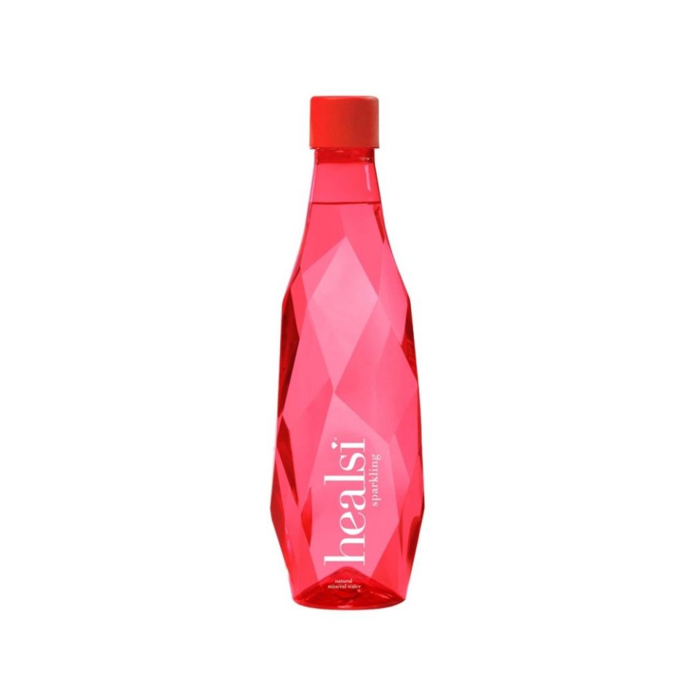 HEALSI: Red Natural Mineral Water, 16.9 fo