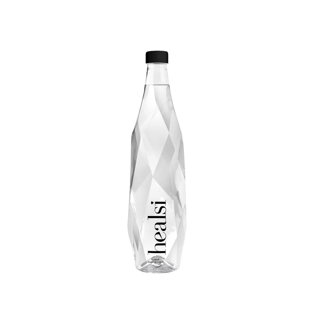 HEALSI: Crystal Natural Mineral Water, 33.8 fo